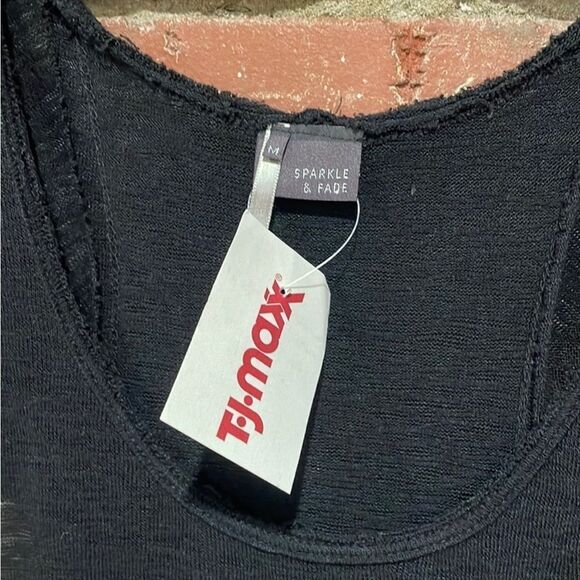 Urban Outfitters Black Slouchy Short Sleeve Pocket Tee - Picture 2 of 5